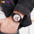 SKMEI 1634 Mens Watches Top Brand Luxury Car Wheel Rotating Dial Creative Watches Waterproof Quartz Man Wrist Watch